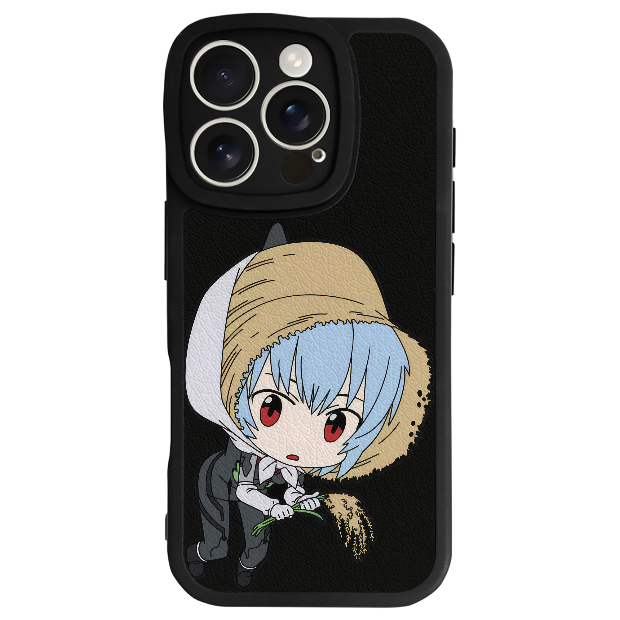 （画像用） EVA 新世紀エヴァンゲリオン 【iPhone 16シリーズ対応】シリコンスマホケース（レザー調） 材質：シリコン